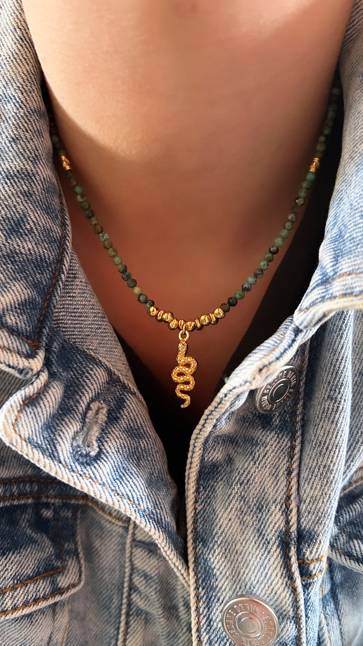 Collier Serpent 🐍