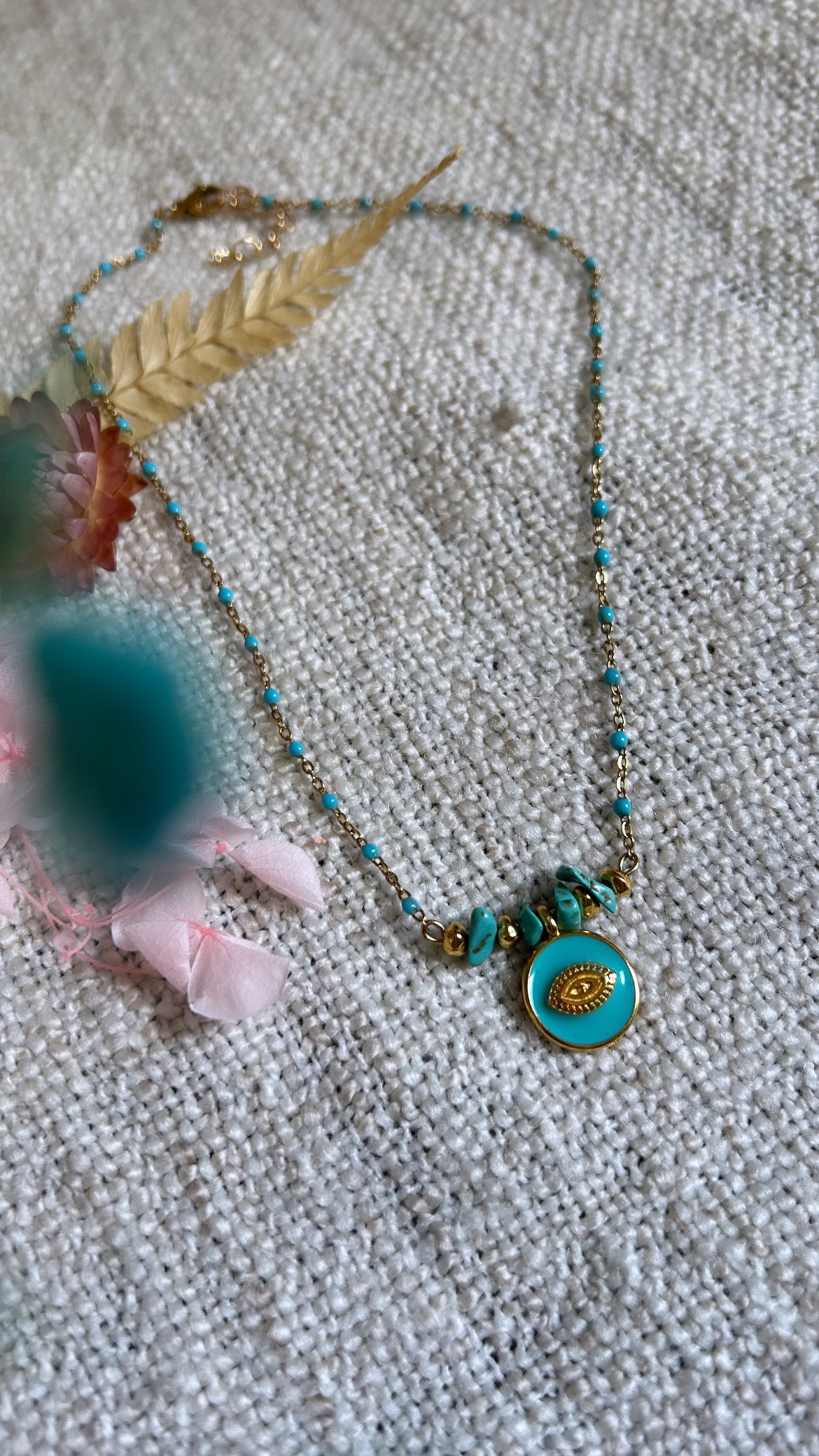 Collier Œil Turquoise 🧿